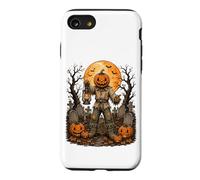 Jack O Lantern Scarecrow Gothic Halloween Moon Art Case for iPhone SE (2020) / 7/8