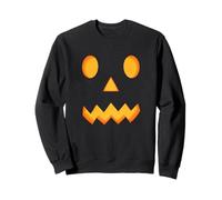 Jack O Lantern Scary Pumpkin Carving Face Halloween Costume Sweatshirt