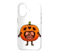 Jack-o'-lantern X-ray Intestines and Bones Halloween Costume Case for iPhone 17
