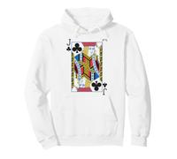 Jack of Clubs Playing Card Easy Halloween Group Costume Pullover Hoodie