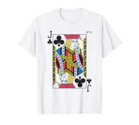 Jack of Clubs Playing Card Easy Halloween Group Costume T-Shirt