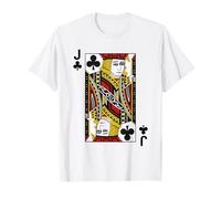 Jack of Clubs Tshirt Blackjack Cards Poker 21 J Tee shirt T-Shirt