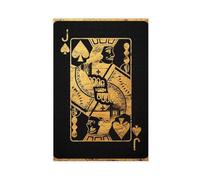 Jack Of Spades Poster Ou Canvas Wall Art, Poker Playing Cards, Black Jack Playing Card, Poker, Texas Holdem, Omaha Poker Canvas Poster Wall Art Decor Print Picture Paintings for Living Room Bedroom De
