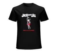 Jack Off Jill Daddy’S Little Cannibal Explicit Riot Goth Band Unisex T-Shirt Graphic Printed Tee Mens Black Shirt