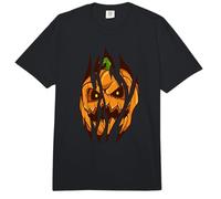 Jack O'Lantern - Evil Halloween Pumpkin Comfort Colors Adult Heavyweight T-Shirt