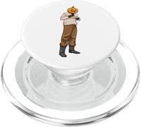 Jack O'Lantern Halloween Coffee PopSockets PopGrip for MagSafe