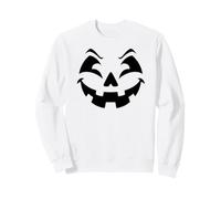 Jack O'Lantern Halloween Pumpkin Face Sweatshirt