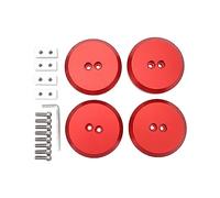 Jack Pad Adapter Aluminum Floor Jack Pad Replacement For C5 C6 C7 C8 Red Easy Install Durable Material