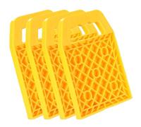 Jack Pad Set of 4 RV Jack Pads, Car Non-Slip Multi-Angle RV Levelling Support Equipment for Parking Road, Beach, Pool, Motorhome, Travel, Caravan, Picnic, RV Stabiliser Jack Pads Sink