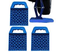 Jack Pads for RVs - Jack Sinking Pad Set of 4 | Anti-Slip Multi-Angle RV Leveling Support Equipment for Parking Road Trip Beach Pool Motorhome Travel Caravan Picnic