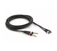 Jack - Phono Cable Dual Mono 6m