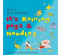 Jack Prelutsky It's Raining Pigs & Noodles Paperback Book Jack Prelutsky Multicolor
