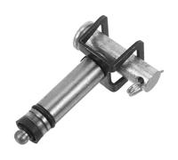 Jack Pull Pin Iron Quick Release for Industrial Vehicle Locking | Spring Loaded Mechanism, Compact Portable Design, Silver Finish, Go Kart Frame, Trolley Jack Parts