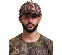 JACK PYKE 3D Leafy Baseball Hat, Lightweight Camouflage Hunting Cap, Adjustable