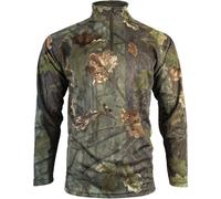 Jack Pyke Armour Mens Quarter Zip Oak Leaf Midlayer -