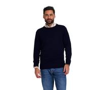 Jack Pyke Ashcombe Crew Neck Pullover Mens Knitted 100% Lambswool Sweater Navy