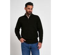 JACK PYKE Ashcombe 100% Lambswool Long Sleeve Zip Knit Jumper Pullover Deep Olive XX-Large