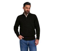 JACK PYKE Ashcombe 100% Lambswool Long Sleeve Zip Knit Jumper Pullover Deep Olive XXX-Large