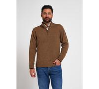 JACK PYKE Ashcombe 100% Lambswool Long Sleeve Zip Knit Jumper Pullover Barley XX-Large