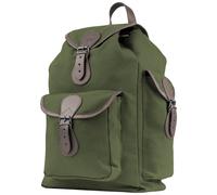 Jack Pyke Canvas Day Pack Hiking Outdoor Military Drawstring Army Backpack Green