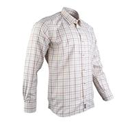 JACK PYKE Countryman Check Shirt Burgundy Medium