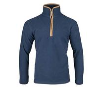 JACK PYKE Countryman Long Sleeve Thermal Fleece Pullover Navy Blue Medium