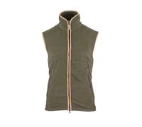 JACK PYKE Mens Countryman Thermal Fleece Gilet Dark Olive 2XL