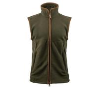 JACK PYKE Mens Countryman Thermal Fleece Gilet Dark Olive Large