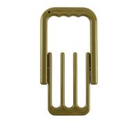 JACK PYKE Foldable Game Bird Carrier - Lightweight Plastic Hunting Carrier with Ergonomic Handle, Buckle Closure, Compact Foldable Design, Capacity 40 Pounds - Green