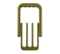JACK PYKE Foldable Game Bird Carrier - Lightweight Plastic Hunting Carrier with Ergonomic Handle, Buckle Closure, Compact Foldable Design, Capacity 40 Pounds - Green