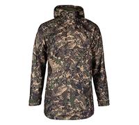 JACK PYKE Galbraith Mens Smock Waterproof Windproof Hooded Jacket, Silent Outdoor Hunting Pullover, Adjustable Cuffs & Waist, Multi Zip Pockets for Walking, Shooting, Hiking - Digicam, XXL