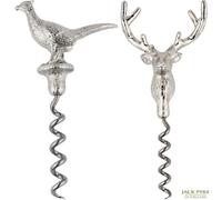 JACK PYKE GIFT BOXED CORKSCREW PHEASANT or STAG COUNTRYMAN HUNTING GIFT