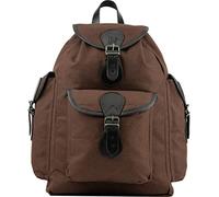 JACK PYKE Heavy Cotton Canvas Day Pack Bag Brown