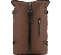 JACK PYKE Heavy Cotton Canvas Fold Top Rucksack Brown