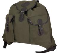 Jack Pyke Canvas Roe Sack Heavy Duty Daysack Bag Outdoor Leather Straps Green