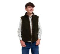 Jack Pyke Junior Sherpa Fleece Gilet Dark Olive - Extra Large
