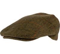 Jack Pyke Junior Wool Blend Flat Cap - Brown Tweed, Size S/M