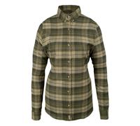 JACK PYKE Ladies Bleasdale Heavy Flannel Shirt Green Size 16
