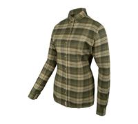 JACK PYKE Ladies Bleasdale Heavy Flannel Shirt Green Size 18