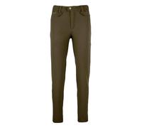 JACK PYKE Ladies Contour Stretch Pants - Slim-Fit, Four-Way Stretch, Comfortable Outdoor Womens Trousers for Shooting, Dog Walking, Everyday and Casual Wear - Brown, L