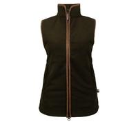 Jack Pyke Ladies Countryman Fleece Gilet Dark Olive - Extra Extra Large
