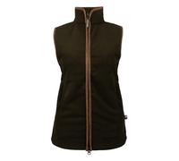 JACK PYKE Ladies Countryman Fleece Gilet Dark Olive XX-Large