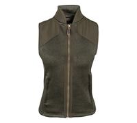 Jack Pyke Ladies Melange Fleece Gilet Dark Olive X-Small