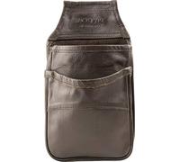 JACK PYKE Leather Cartridge Belt Pouch Dark Brown