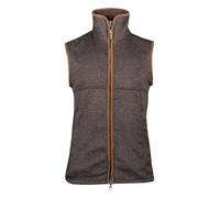 JACK PYKE Melange Fleece Gilet Brown X-Large
