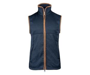 JACK PYKE Melange Fleece Gilet Navy Large