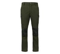 JACK PYKE Men’s Waterproof Trousers - Green Softshell Trousers with Zipped Pockets and Large Belt Loops, Ideal for Hunting, Hiking, Camping, and Outdoor Field Use,Medium