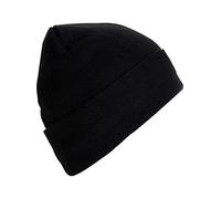 JACK PYKE Mens 3M Thinsulate Bob Hat - Warm 100% Acrylic Beanie Hat for Men, Fitted and Foldable, Ideal for Travelling, Holiday & Outdoors - Black