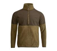 Jack Pyke Men's Bleasdale Half Zip Fleece Top in Olive | Size: XL Jack Pyke Olive XL