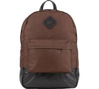 Jack Pyke Men's Canvas Leather Trim Backpack in Brown Jack Pyke Brown